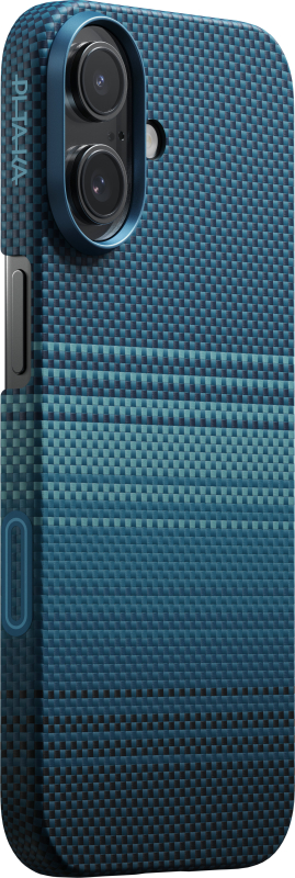 Чехол Pitaka Ultra-Slim Case для iPhone 17, Синий