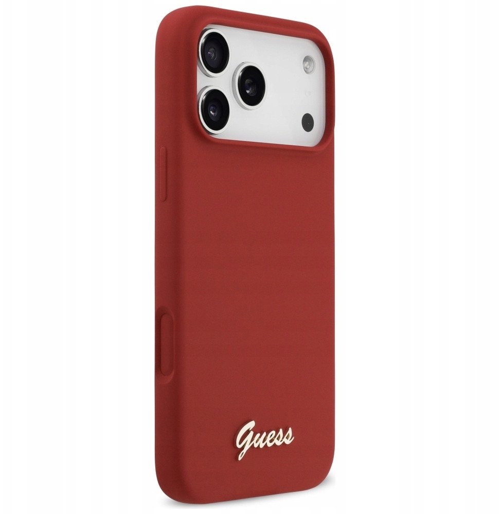 Чехол Guess iPhone 17 Pro Max, MagSafe, Красный