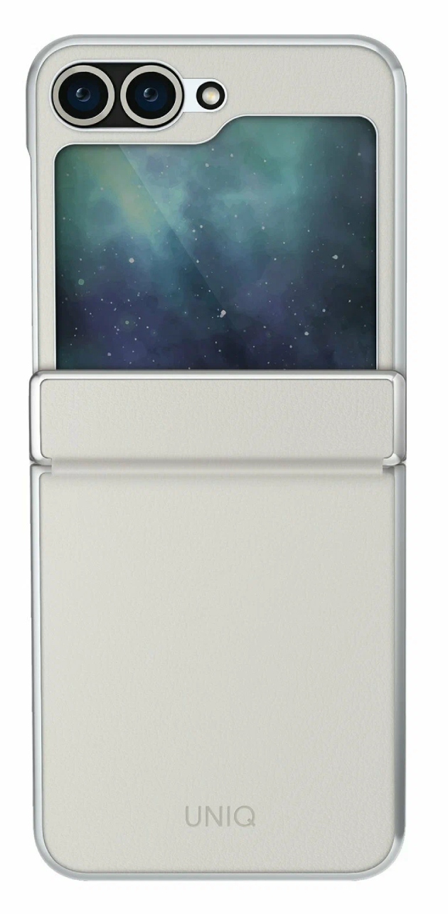 Чехол Uniq HYBRID ORA для Samsung Galaxy Z Flip6, Кремовый