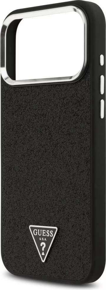 Чехол Guess iPhone 17 Pro Max, MagSafe, Черный