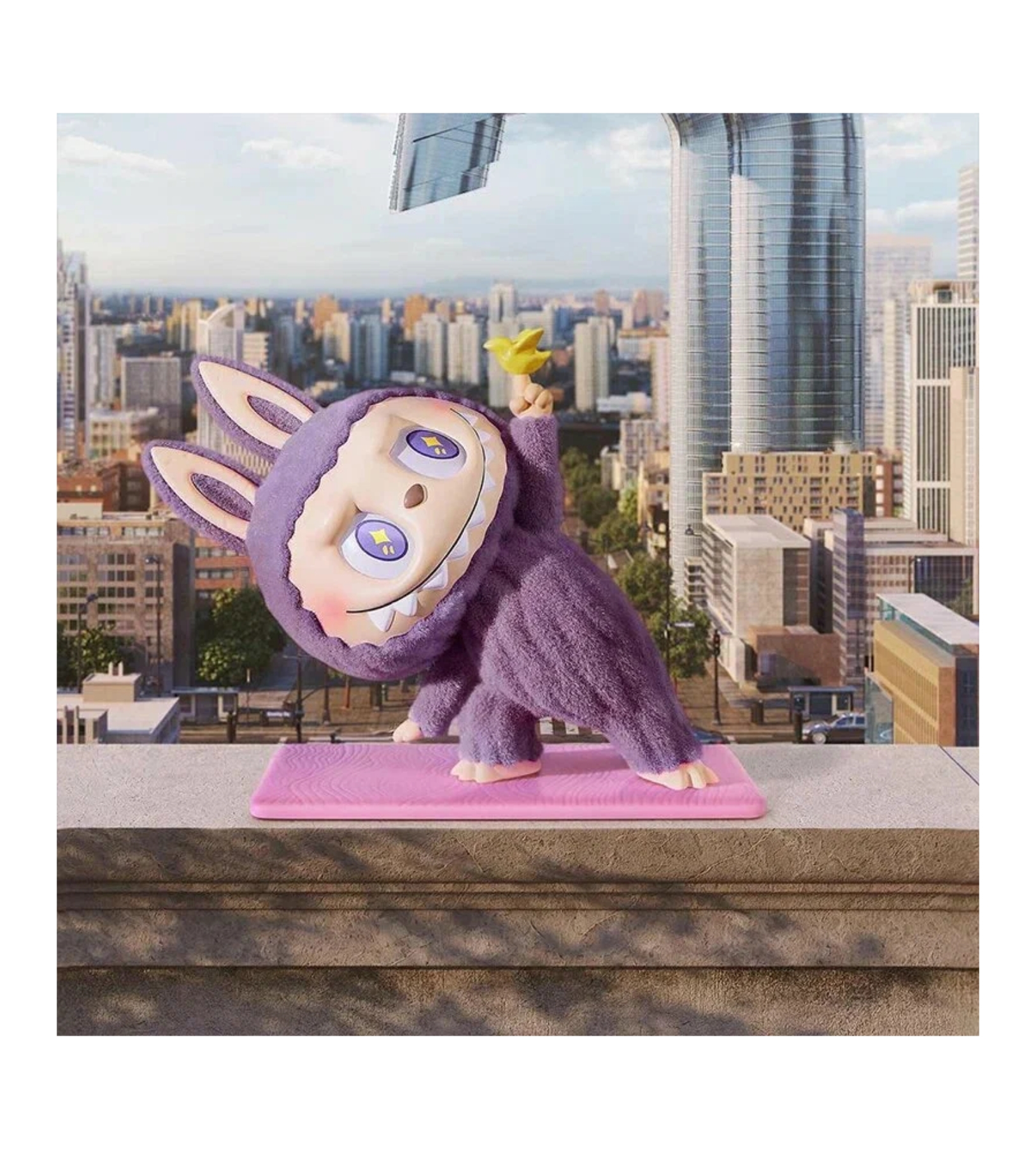 Labubu Lazy Yoga Figure, Коллекционная фигурка-брелок в Краснодаре