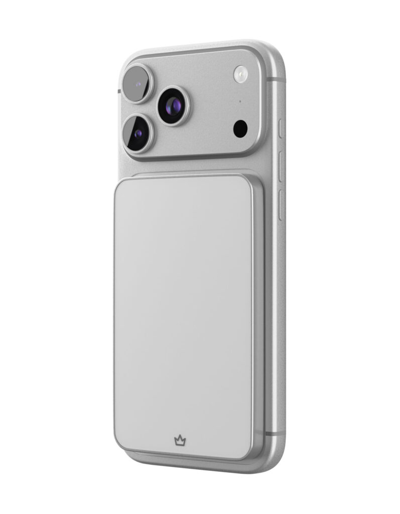 Внешний аккумулятор VLP Diamond Energy MagSafe, Qi2, 5000 mAh, 3A, USB-C, Белый