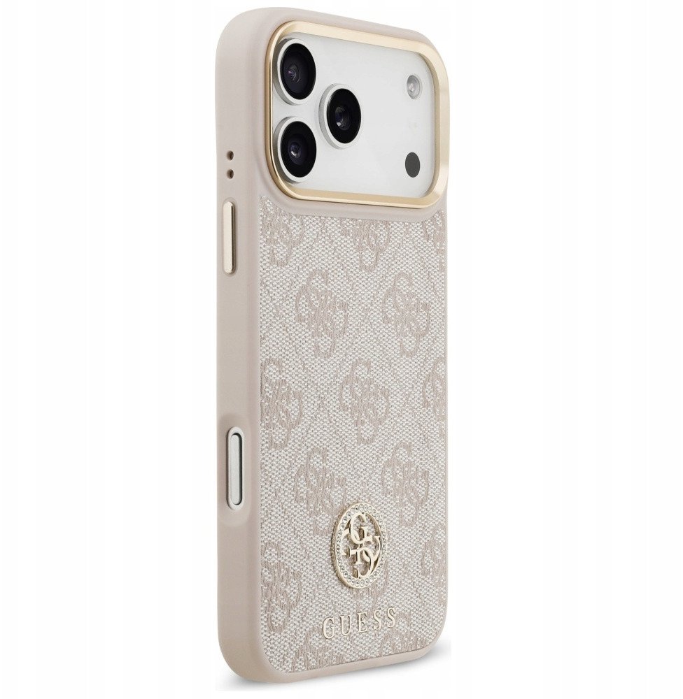 Чехол Guess iPhone 17 Pro Max, MagSafe, Розовый