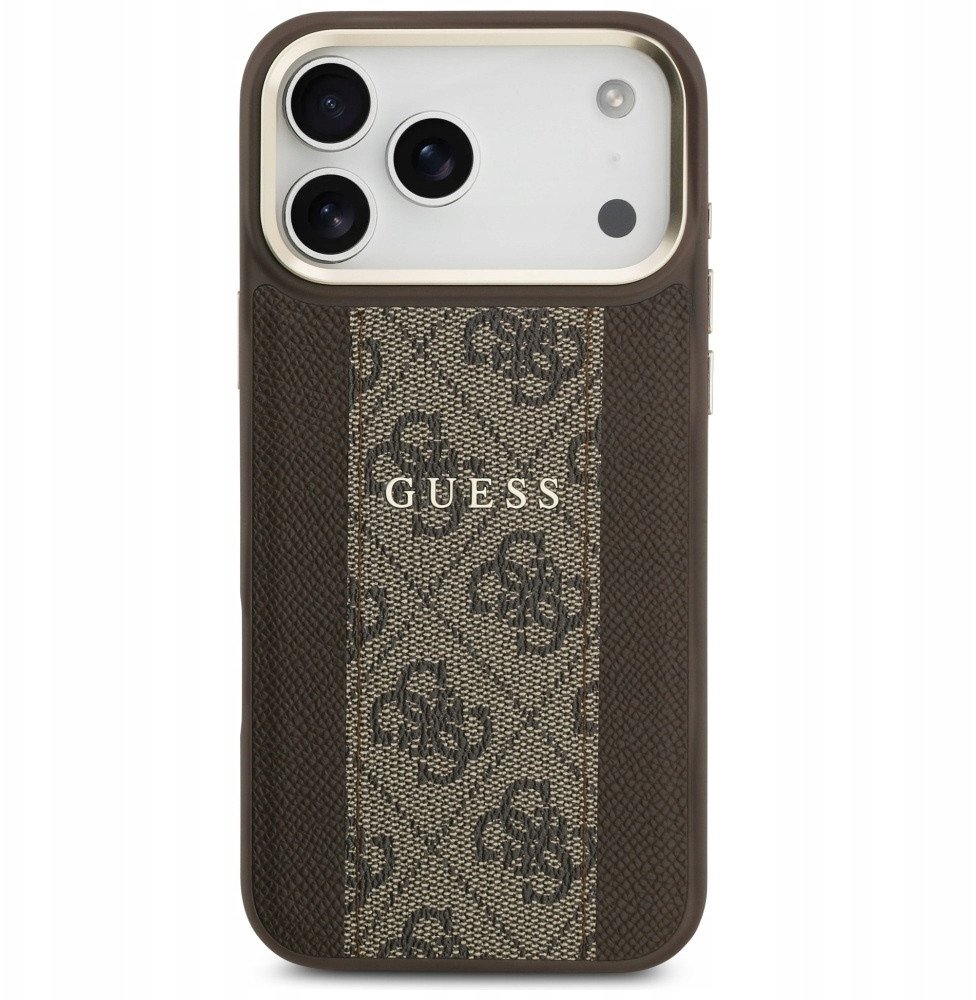 Чехол Guess iPhone 17 Pro Max, MagSafe, Коричневый