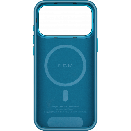 Противоударный чехол Pitaka Aramid UltraGuard Case для iPhone 17 Pro Max, Синий