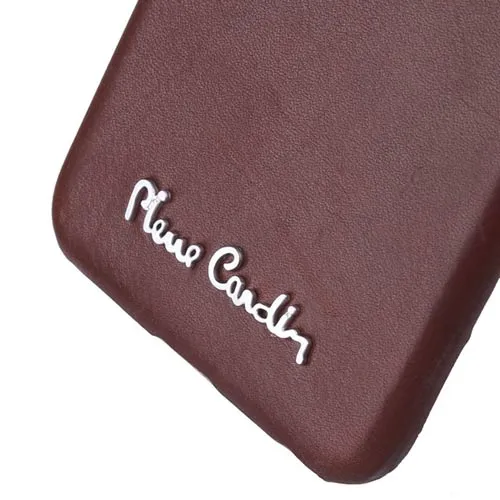Чехол накладка Pierre cardin PCS-P15 для iPhone 7, Желто-коричневый