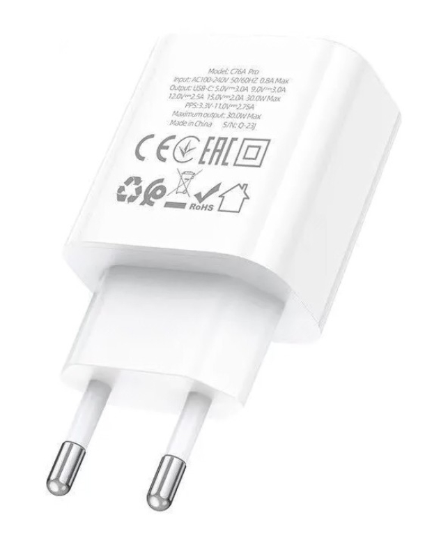 Hoco C76A Pro PD30W Белый Туре-С