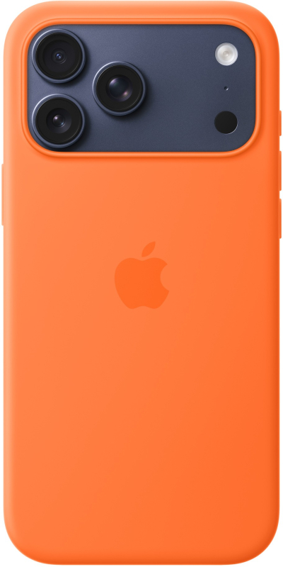 Чехол Mutural Pure series iPhone 17 Pro Max, Silicone case, Magsafe, Оранжевый