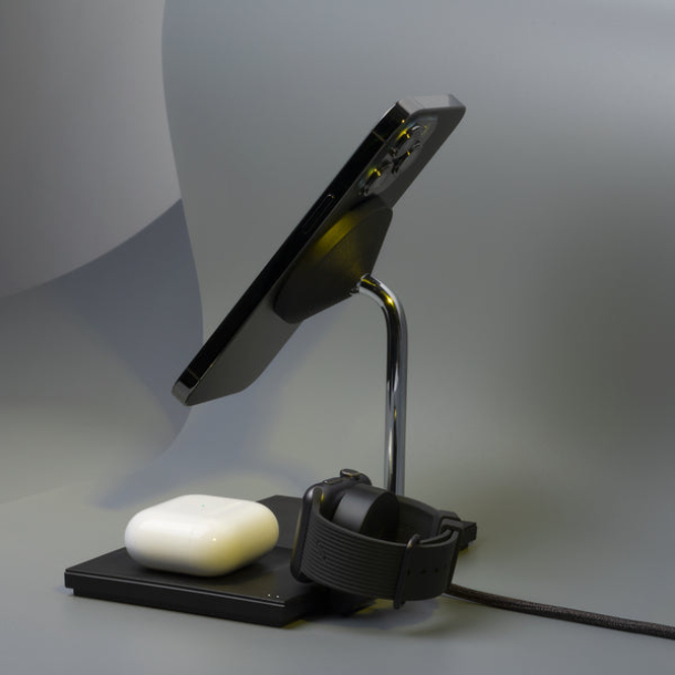 Native Union Snap Magnetic 3-в-1, 15 Вт, Черный