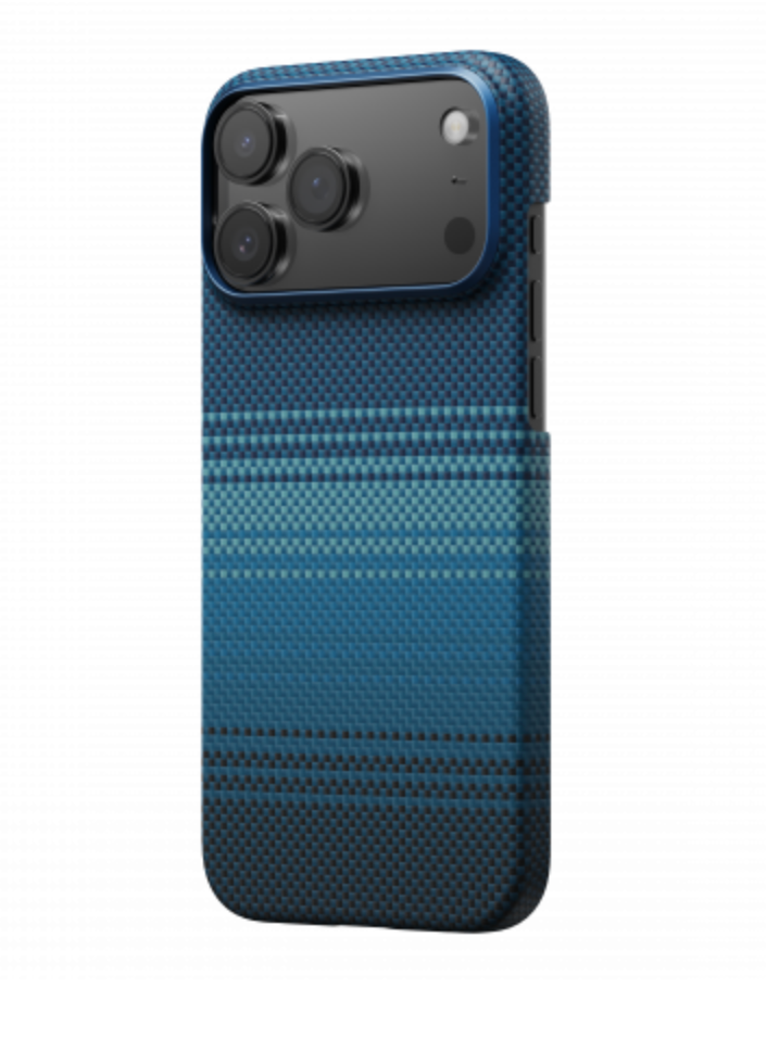 Чехол Pitaka Ultra-Slim Case для iPhone 17 Pro Max, Синий