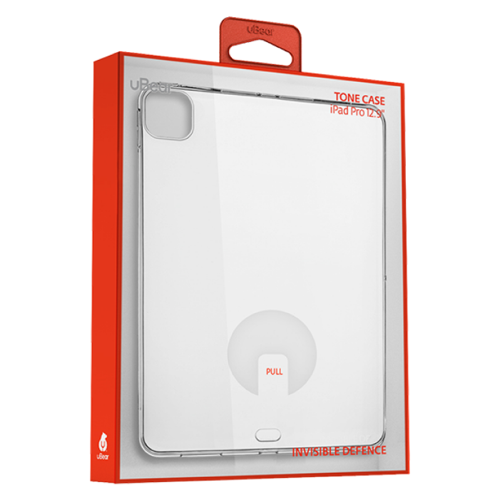 Чехол защитный Ubear iPad Pro 12,9", Прозрачный