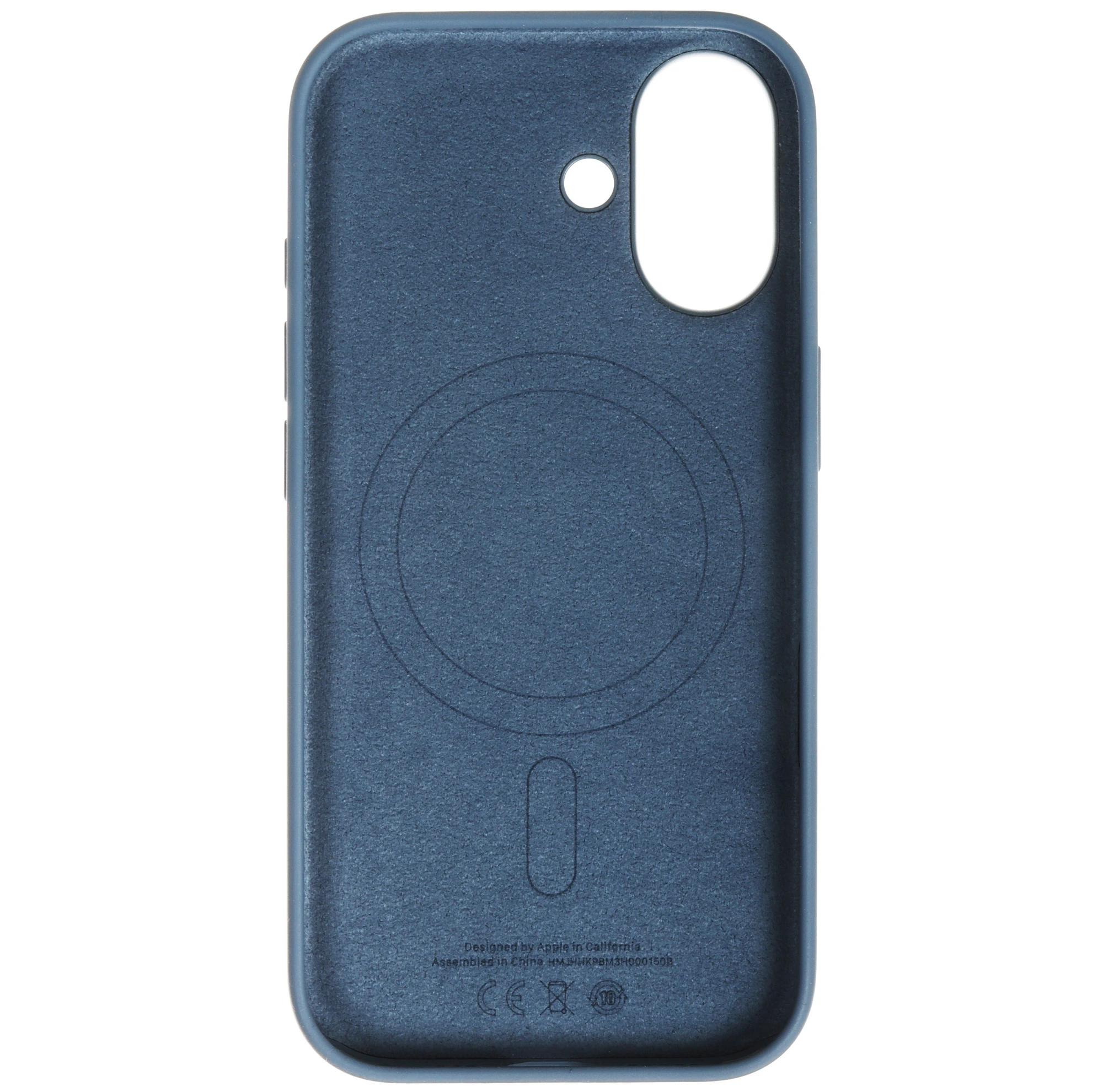 Чехол Silicone Case iPhone 17, Синий