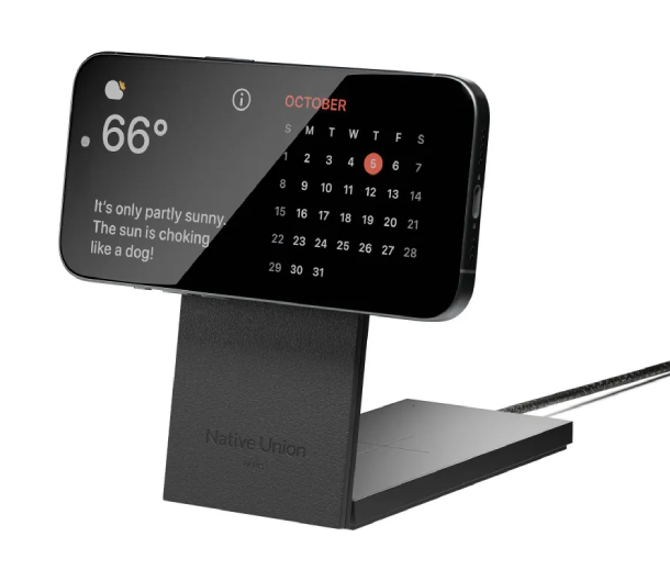 Native Union Rise 2 в 1, Черный