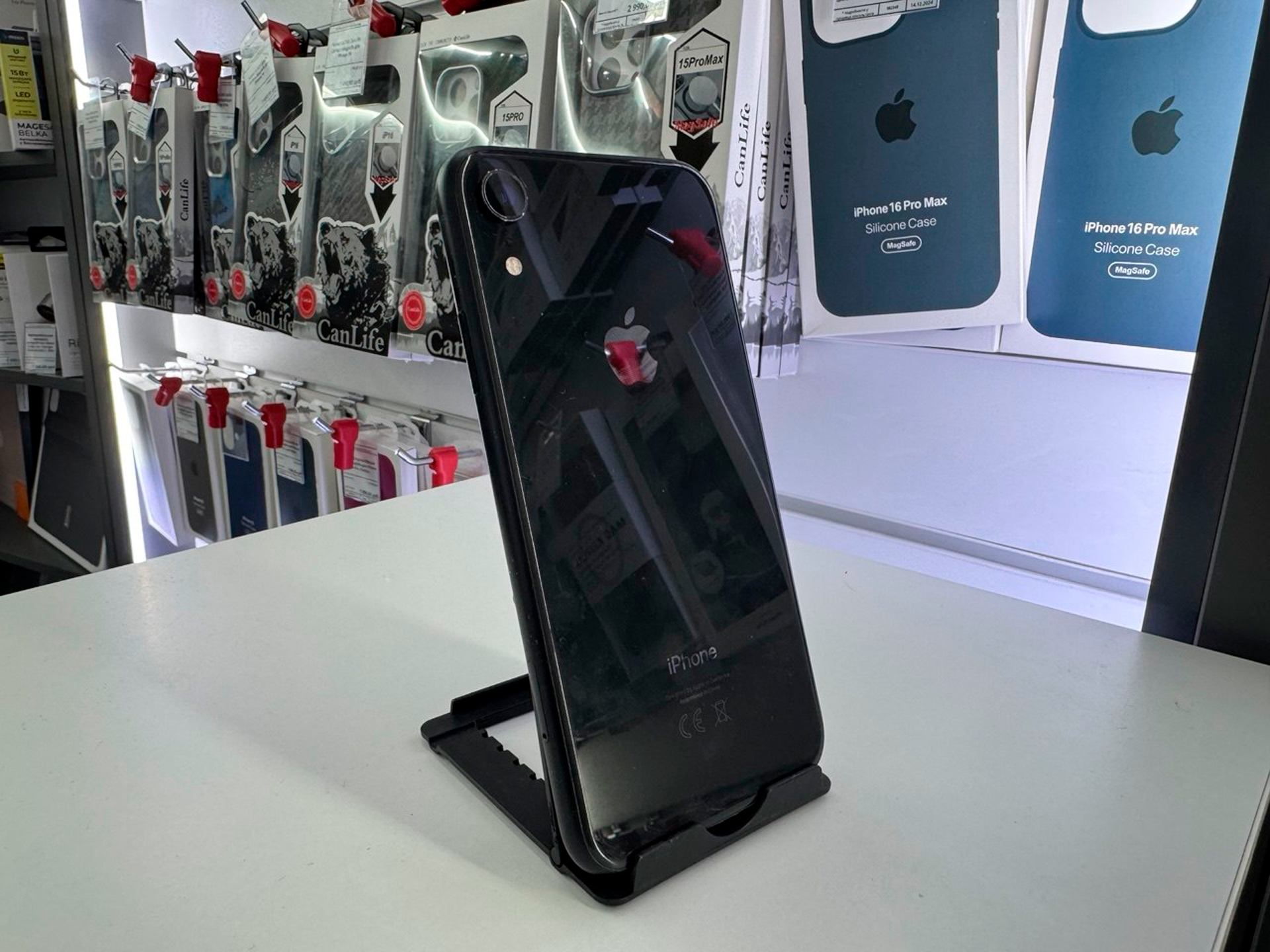 iPhone Xr 64Гб Черный (78%) RU - БУ . . +