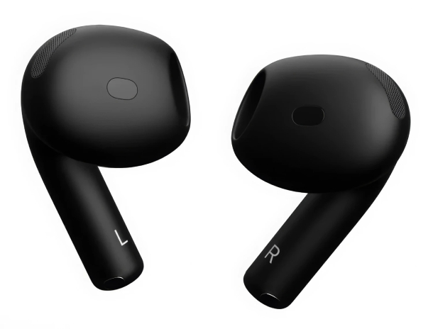 Apple AirPods 4, Матовый, Черный, MXP63