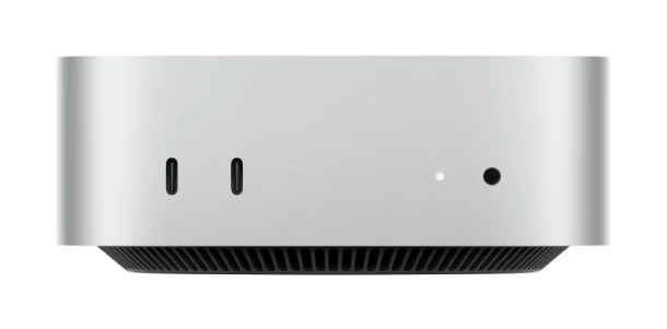 Apple Mac Mini, 2024, M4, 10/10 Core, 16Гб RAM/256Гб SSD, Серебристый