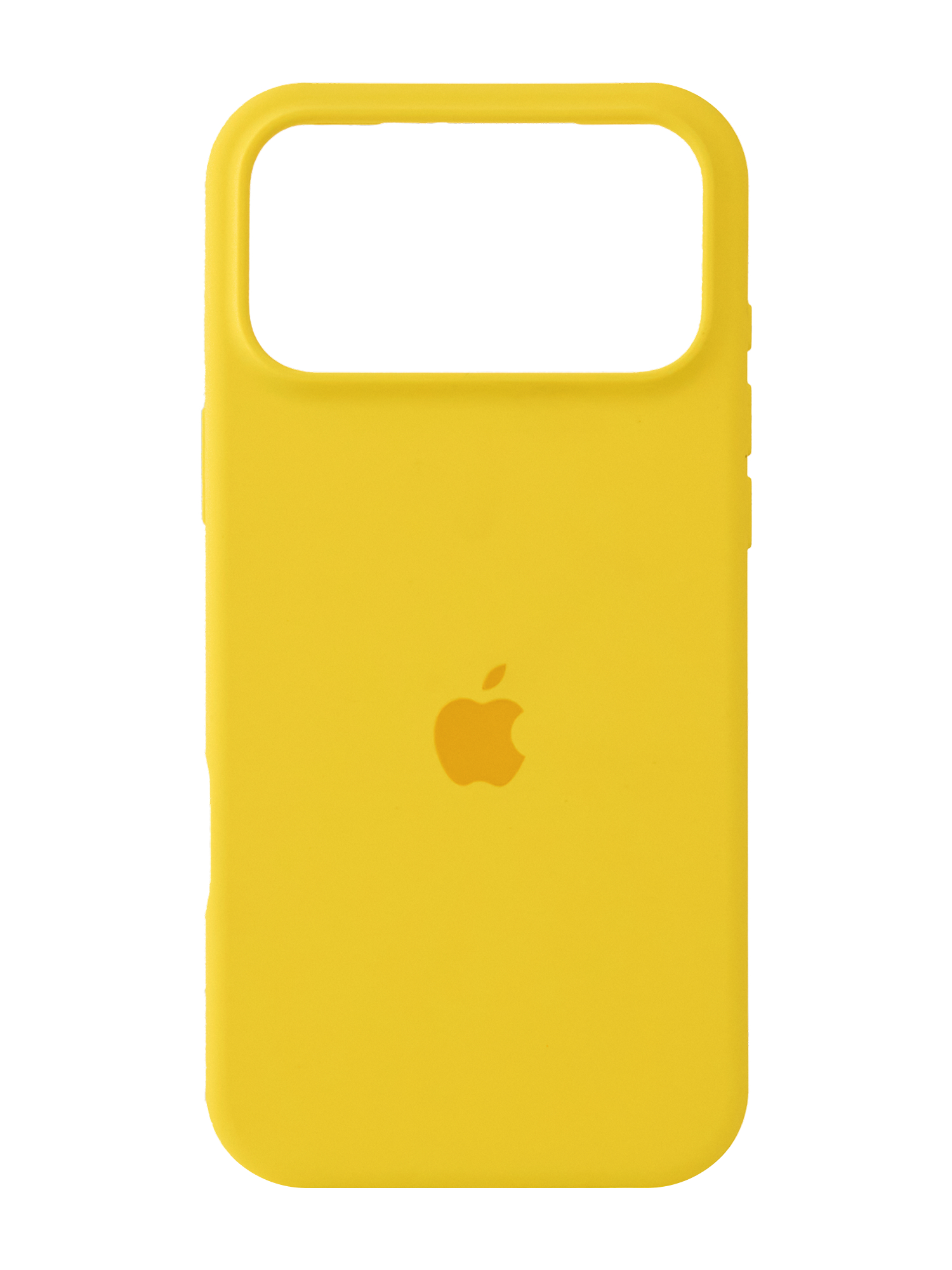 Чехол Silicone Case iPhone 17 Pro Max, Желтый