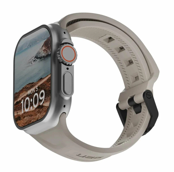 Ремешок силиконовый UAG Scout Силикон для Apple Watch 42/44/45/49мм, Титан