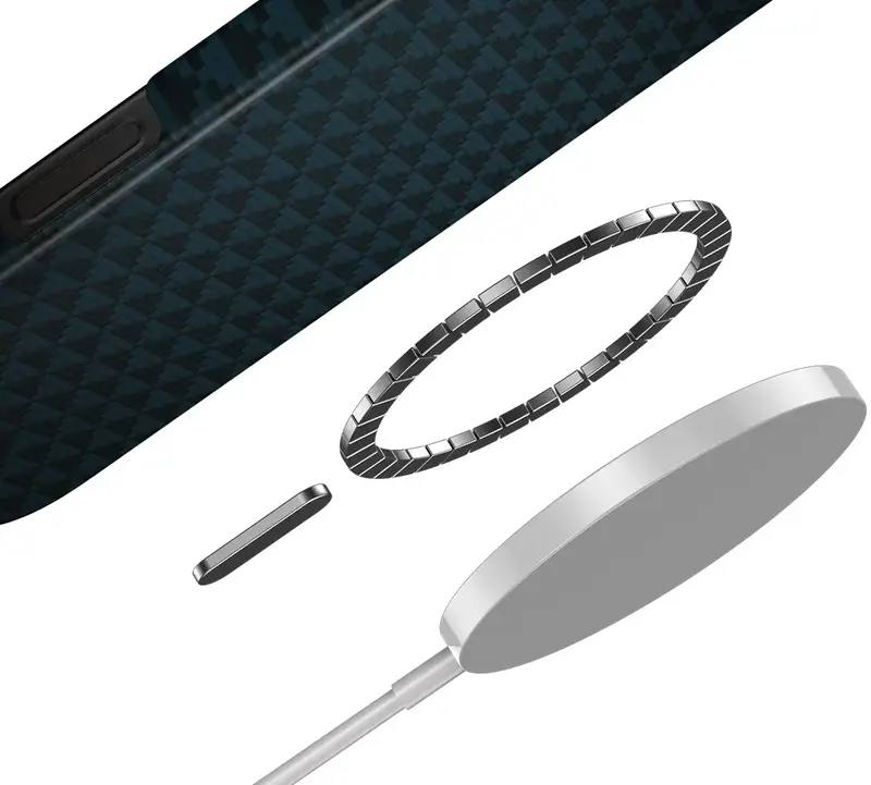 Чехол KeePhone Kevilar Paris для iPhone 17 Pro Max, Синий