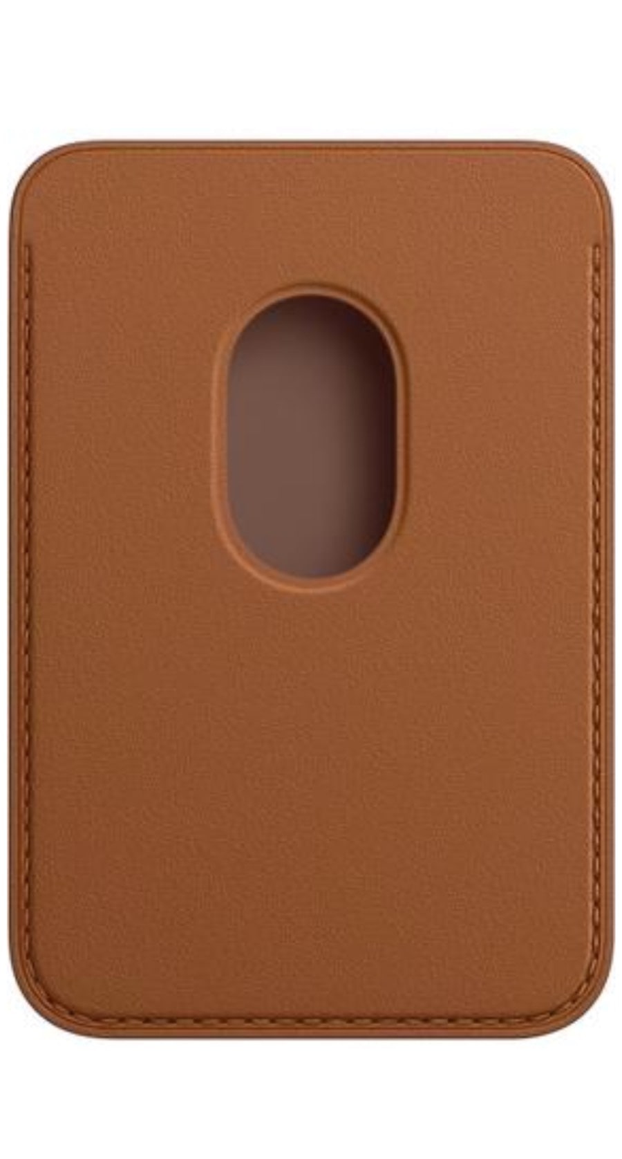 Чехол-бумажник Apple Кожа c MagSafe для iPhone, Золотисто-коричневый