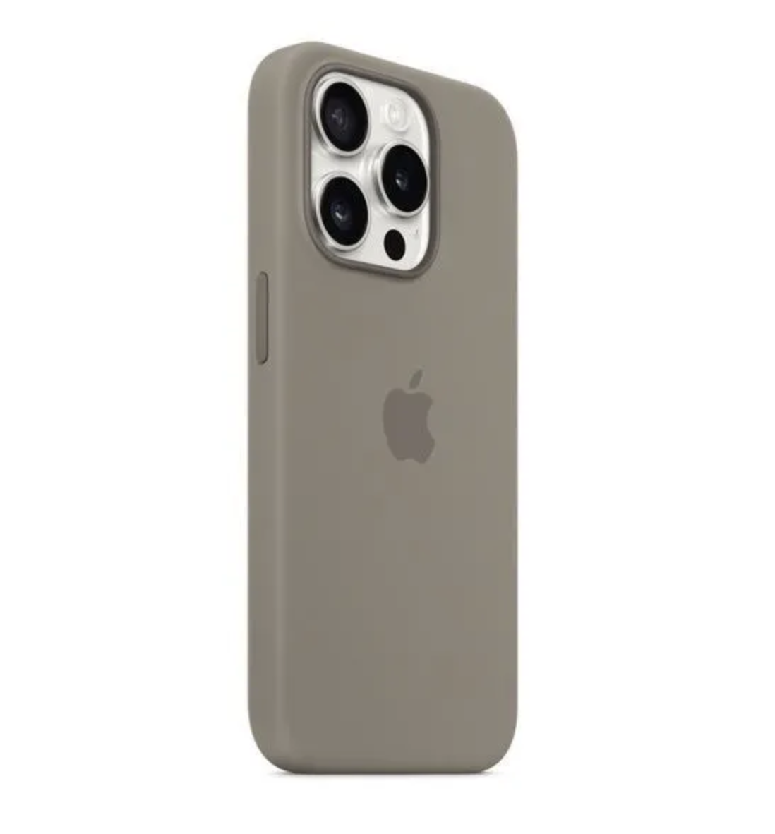 Силиконовый чехол Apple c MagSafe для iPhone 15 Pro Max, Глина
