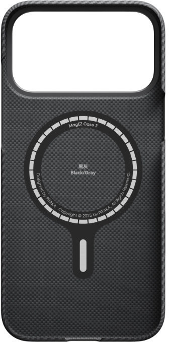 Чехол Pitaka Aries Ultra-Slim Case для iPhone 17 Pro, Черный