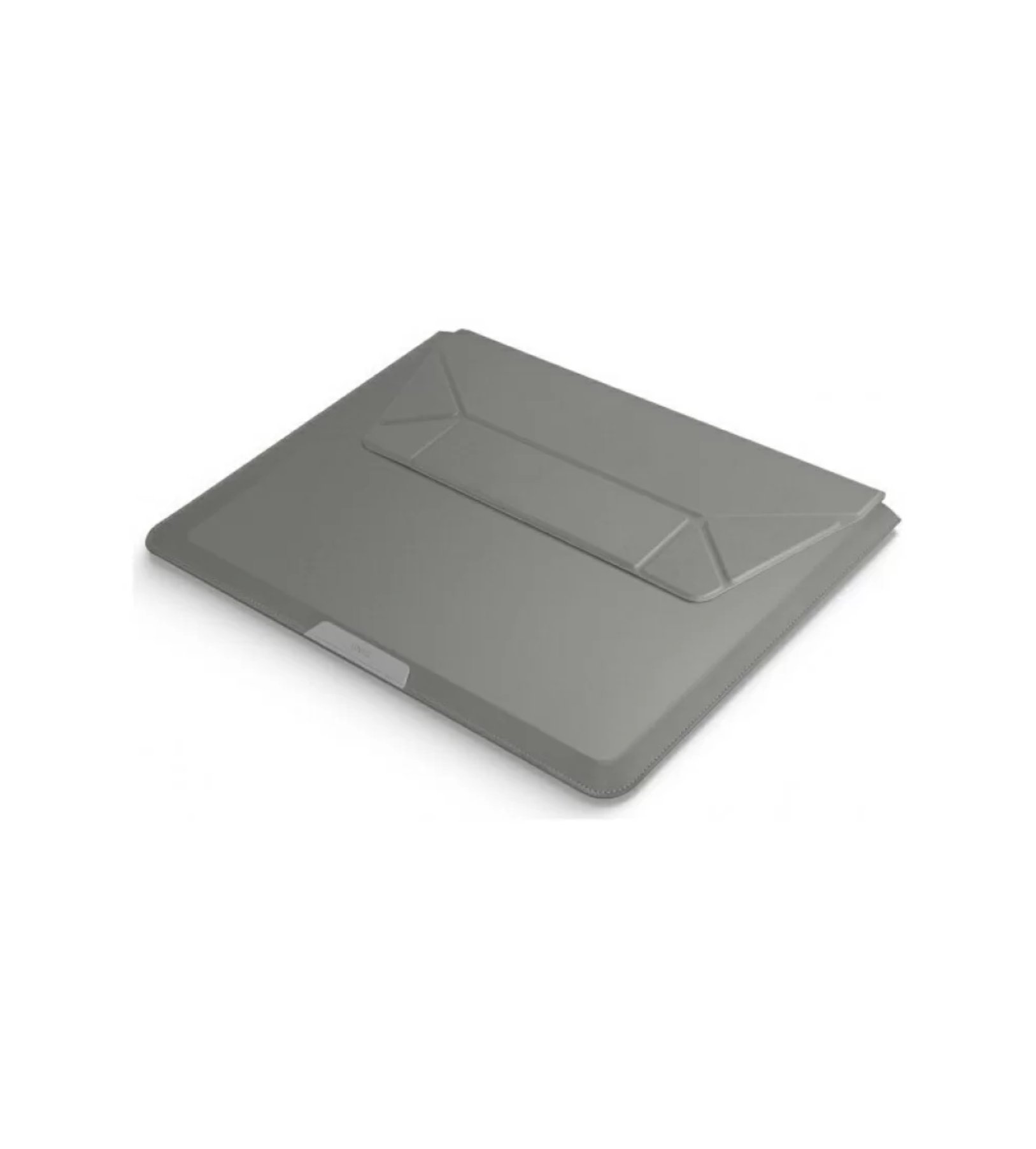 Сумка Uniq для MacBook 14" PU, Магнитная искусственная кожа Oslo, Серый