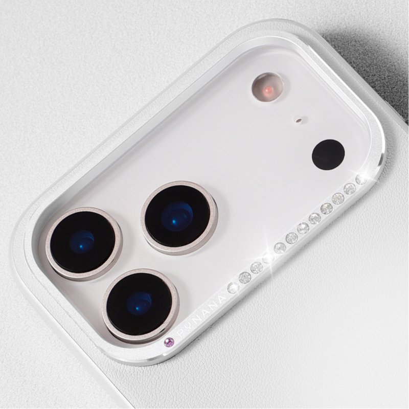 Чехол PYNANA для iPhone 17 Pro Max Starry Series Magsafe, Белый