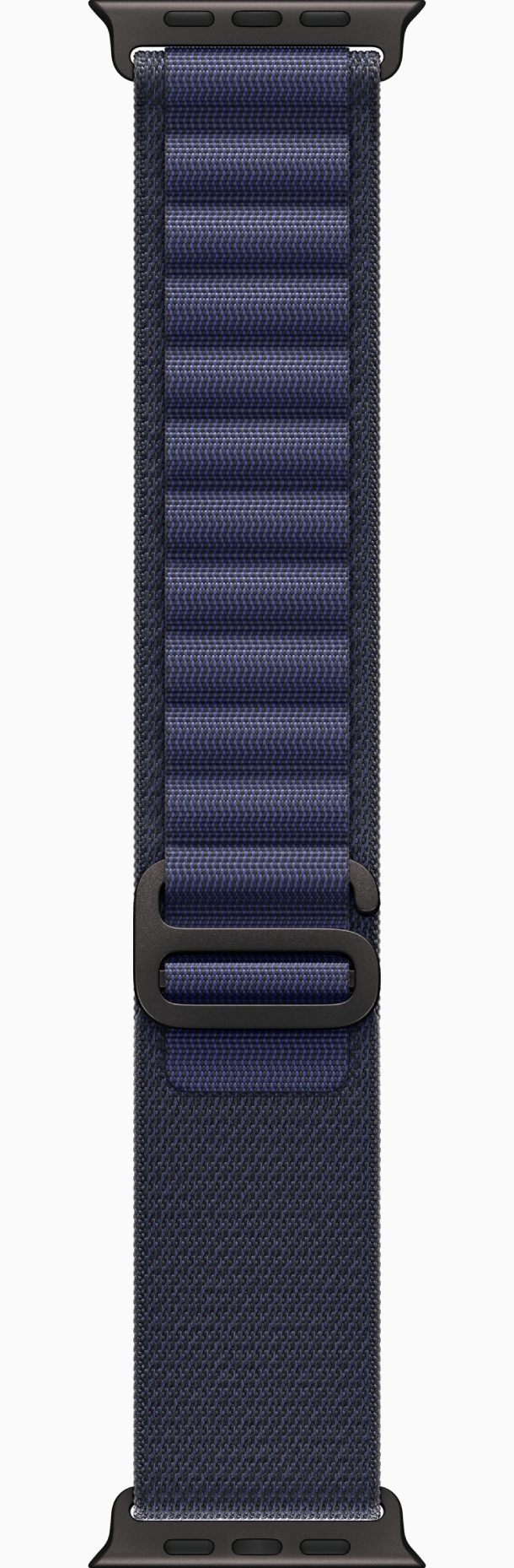 Apple Watch Ultra 2, 2024, GPS, 49 мм, корпус из черного титана, ремешок Alpine темно-синего цвета, размер М, MYPX3