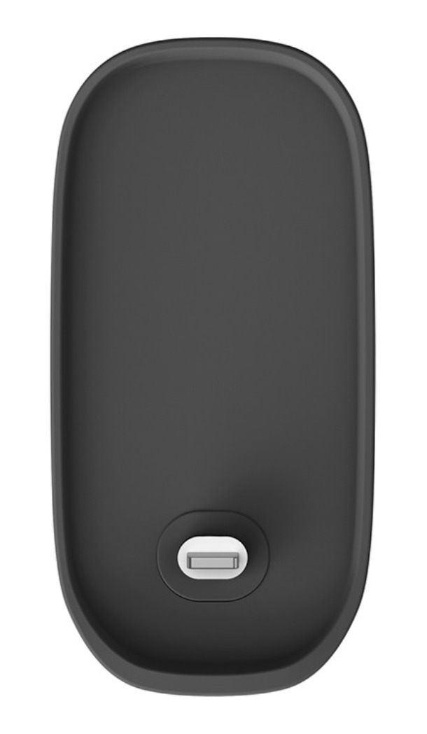 стенд для Apple Magic Mouse Uniq NOVA, Силикон charging dock, Темно-серый