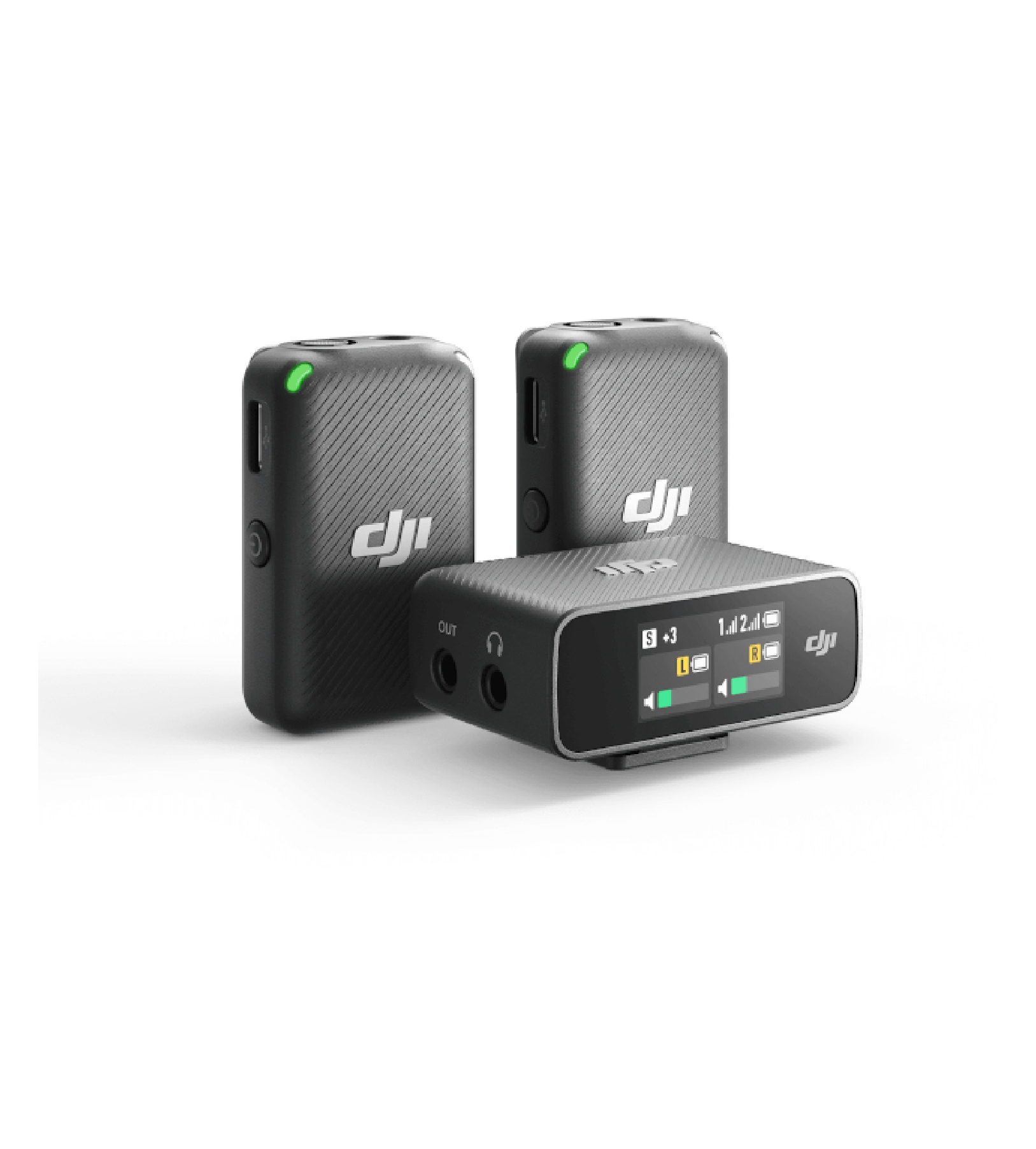 DJI Mic, 2 передатчика и 1 приёмник с зарядным кейсом DJI Mic, 2 передатчика и 1 приёмник с зарядным кейсом