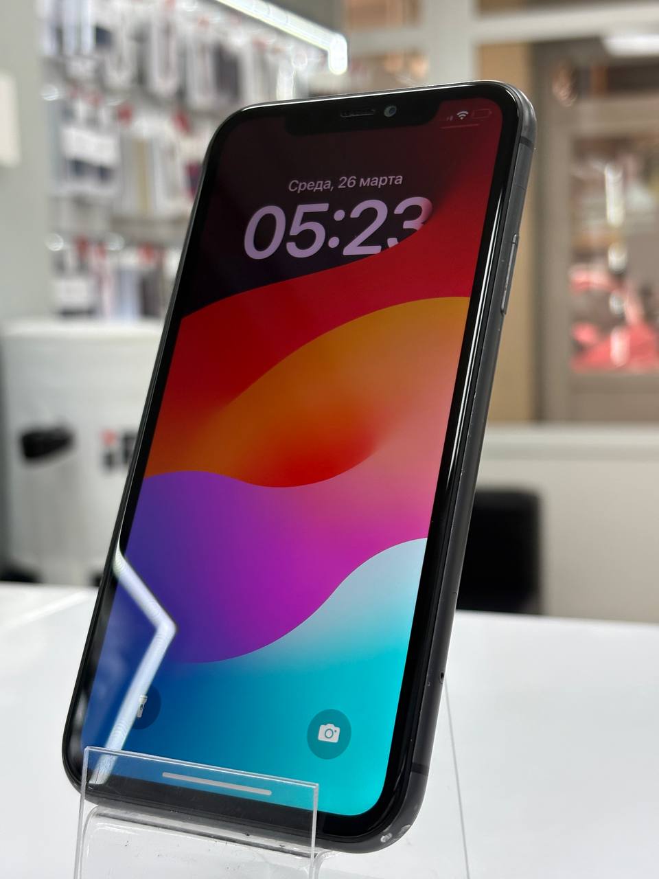 iPhone 11 256Гб, (73% / Без коробки / Заменен Дисплей) RU, Черный - Б/У . . +