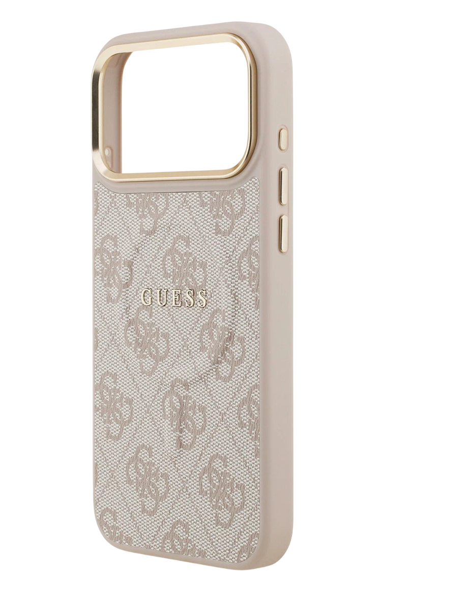 Чехол Guess iPhone 17 Pro Max, MagSafe, Розовый