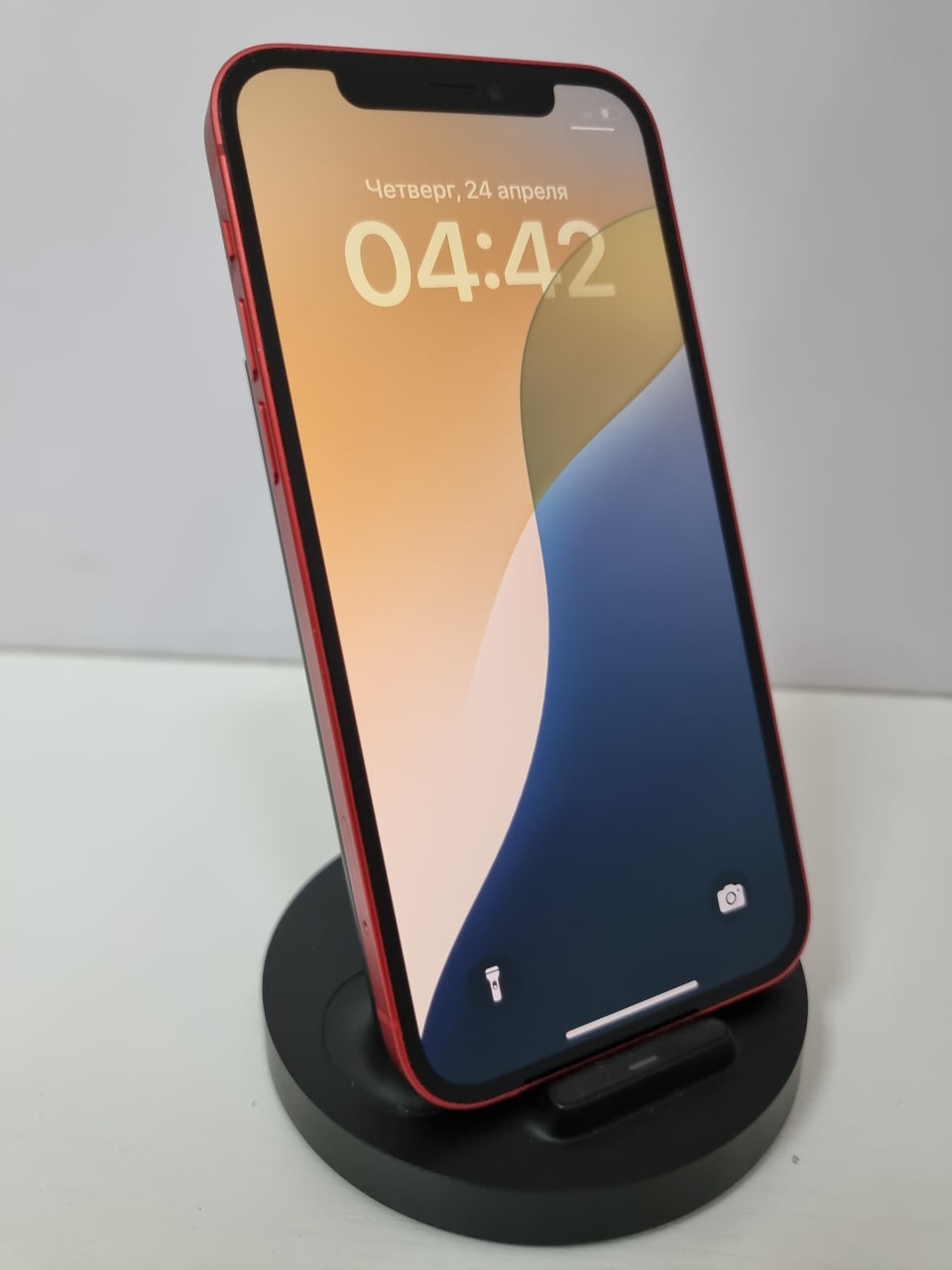 iPhone 12 256Гб (PRODUCT) Красный (77% / Без коробки) RU - БУ . . + +