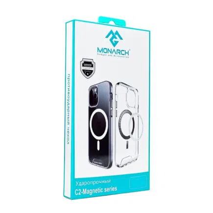 Чехол прозрачный Monarch C2-Magnetic для iPhone 14 Pro Max