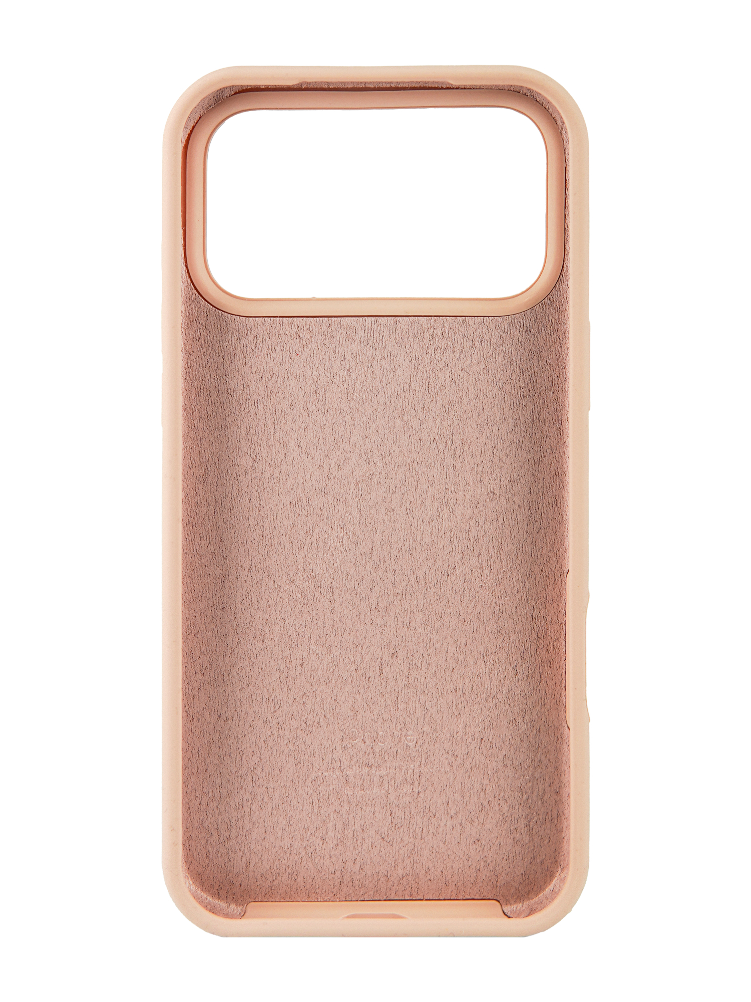 Чехол Silicone Case iPhone 17 Pro Max, Пудровый