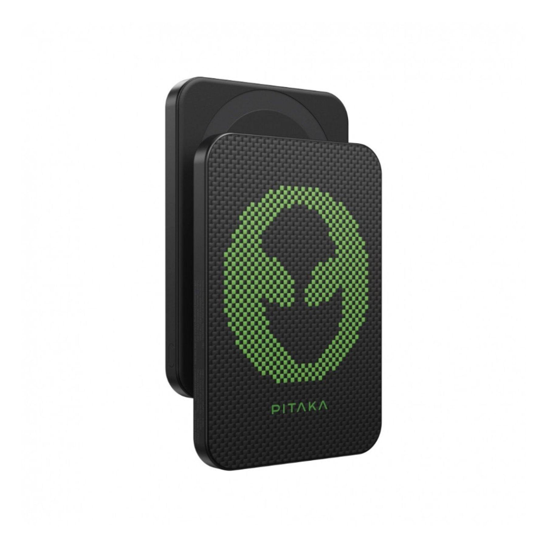 Power Bank PITAKA Aramid Fiber Magnetic Qi2 MagSafe, Alien, 5000 мА⋅ч
