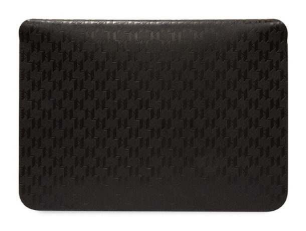 Чехол Lagerfeld для ноутбуков 13"/14" Saffiano Sleeve Monogram, Черный