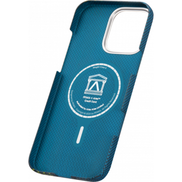 Чехол PITAKA Aries Tactile Woven для iPhone 16 Pro Max, Кредитная Карта