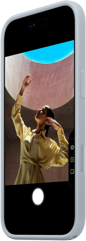 Бампер Apple для iPhone Air, Светло-голубой