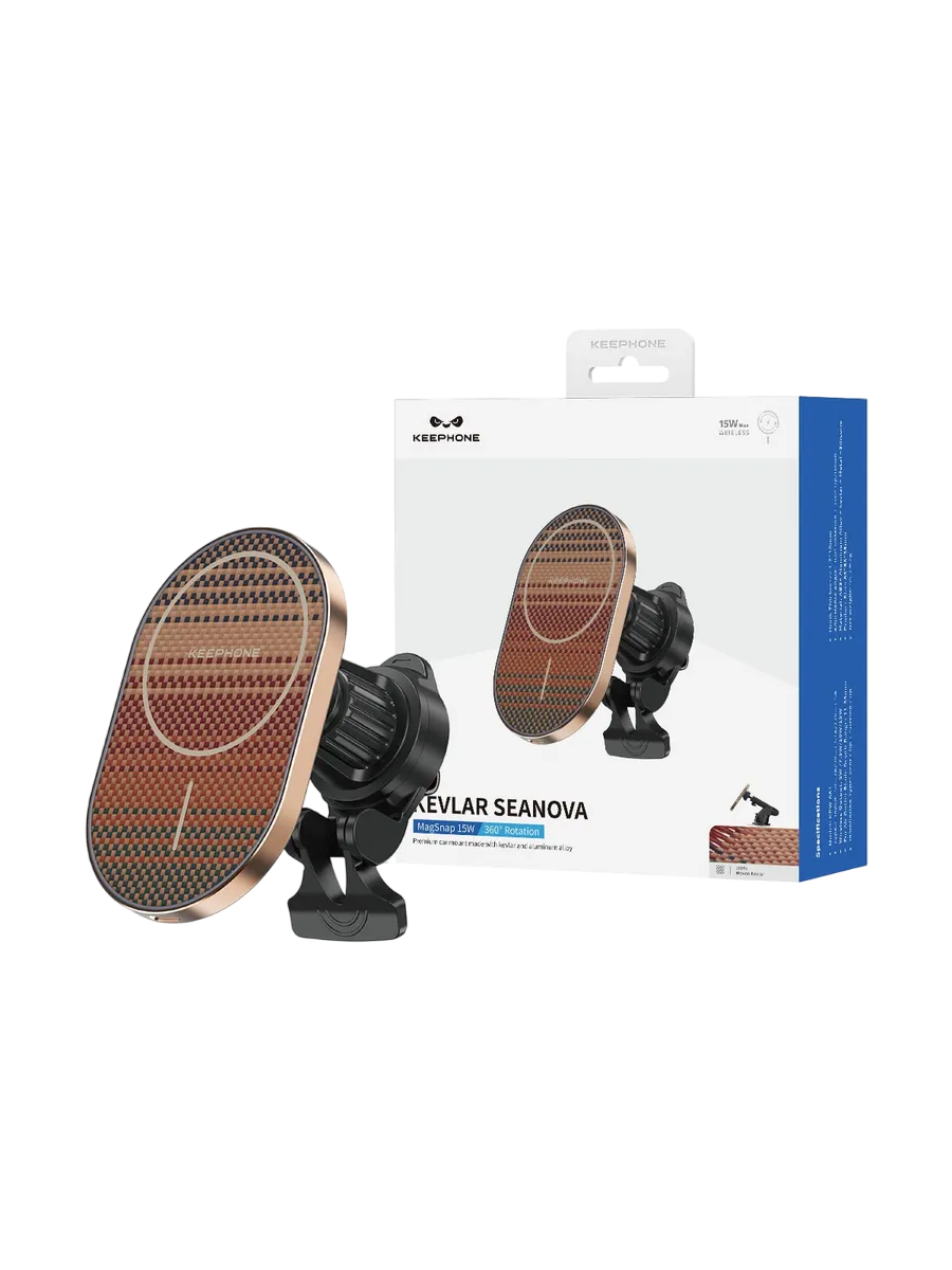 Автомобильный держатель Keephone Kevlar Seanova, Оранжевый