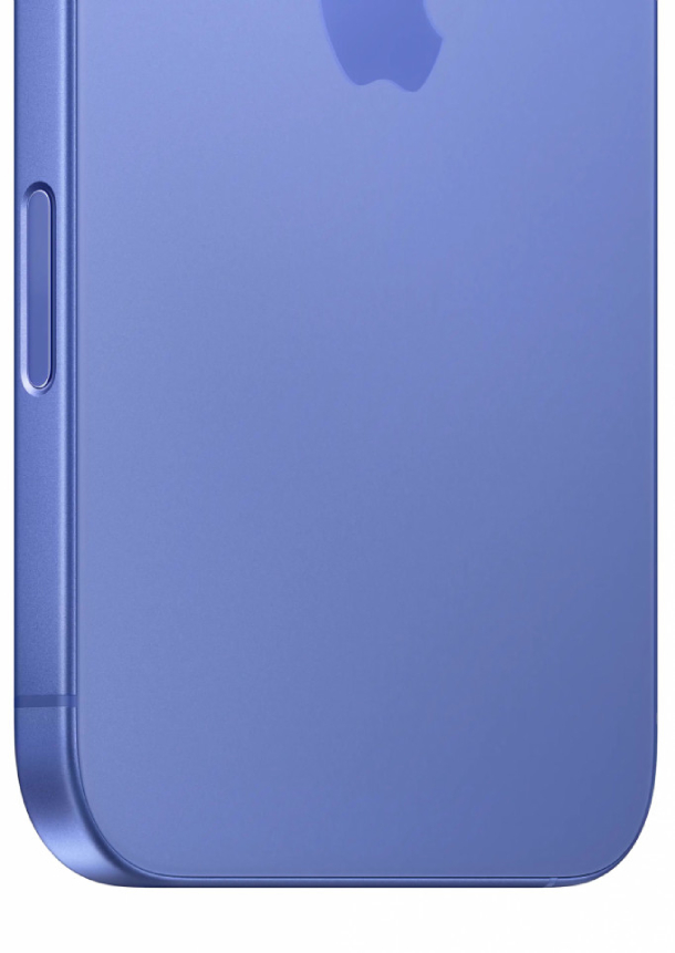 iPhone 16 128Гб. 1 sim + eSIM / 100%, Ультрамарин - Б/У . . .