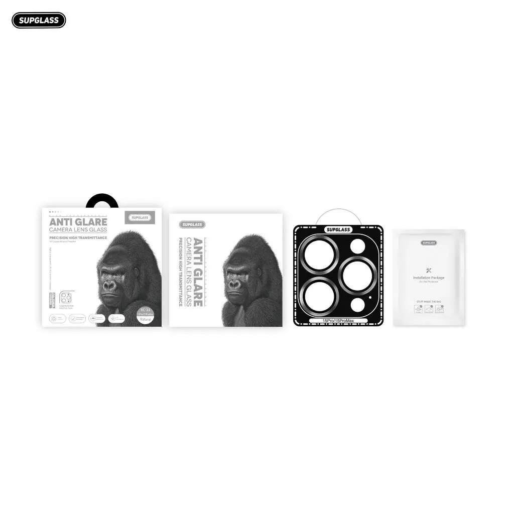 Защитные линзы SupGlass glass Anti Glare SG-31 на камеру iPhone 17 Pro/Pro Max 3pce, Оранжевый