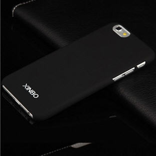 Чехол пластик Xinbo софт-тач для iPhone 6/6S, Черный