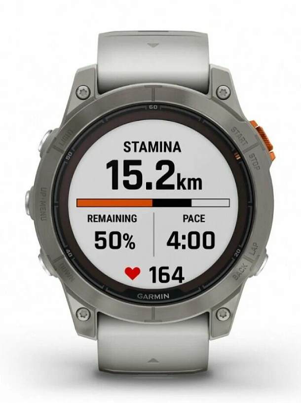 Garmin Fenix 7S Pro Сапфир Solar, Серый Карбон