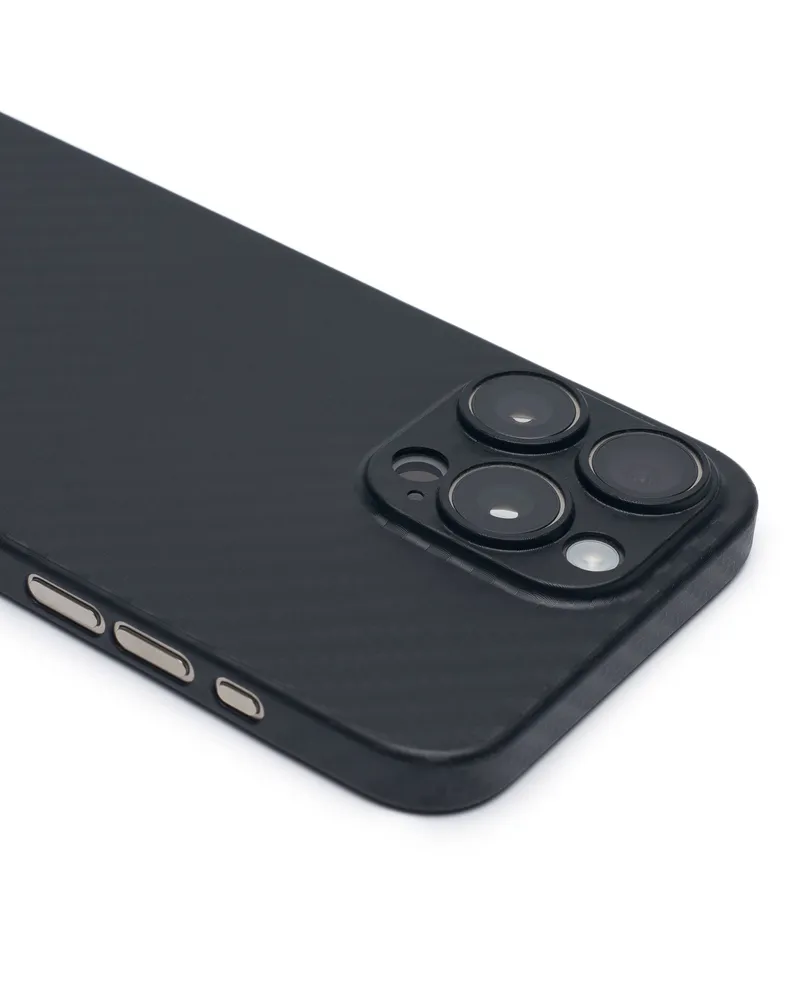 Чехол K-DOO Air Carbon для iPhone 15 Pro, Черный