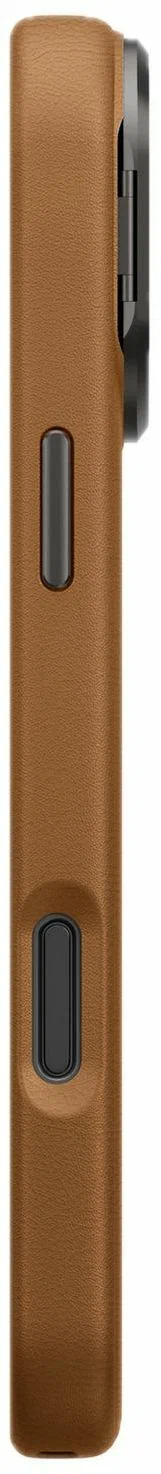 Чехол Uniq для iPhone 17 Pro Max Heldro PRO Leatherette + FlexGrip & Camera stand, MagSafe, Карамель