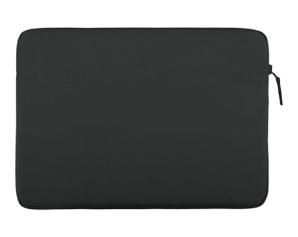 Сумка Uniq для MacBook 14" Vienna RPET fabric sleeve (ShockSorb), Полуночно-черный