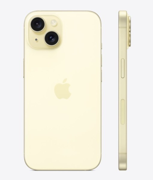 Apple iPhone 15 Plus 256Гб, 1 sim + eSIM, Желтый