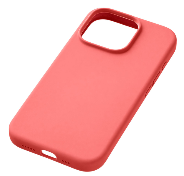 Чехол Ubear Touch Mag для iPhone 16 Pro Max, Силикон, софт-тач, Коралловый